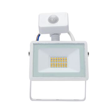 Proiector LED cu senzor LED/20W/230V 4000K IP65 alb Aigostar