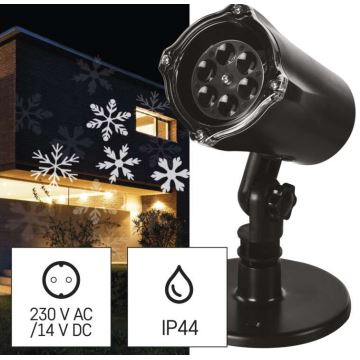 Proiector LED de Crăciun de exterior LED/3,6W/230V IP44 alb rece