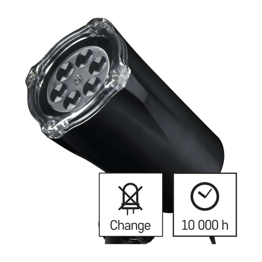 Proiector LED de Crăciun de exterior LED/3,6W/230V IP44 alb rece