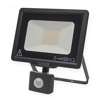 Proiector LED de exterior cu senzor LED/30W/230V 6500K IP44