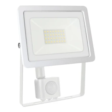 Proiector LED de exterior cu senzor NOCTIS LUX 2 LED/30W/230V 4000K IP44 alb