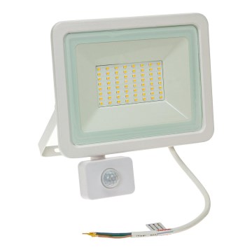 Proiector LED de exterior cu senzor NOCTIS LUX 2 LED/50W/230V 4000K IP44 alb