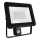 Proiector LED de exterior cu senzor NOCTIS LUX 3 LED/50W/230V 3000K IP44 negru