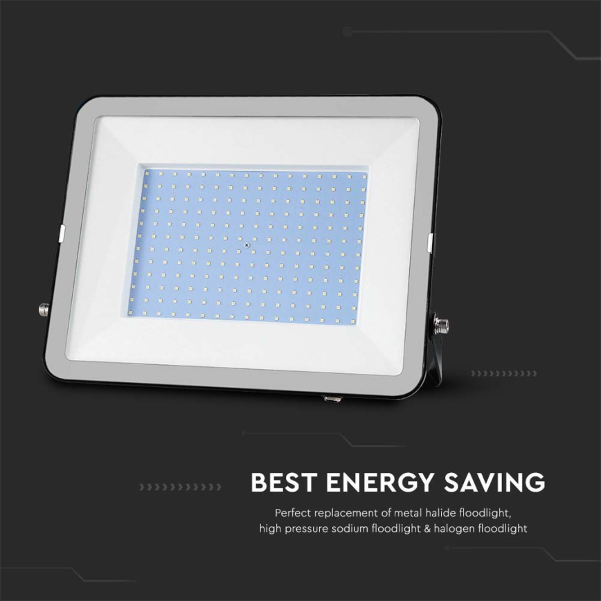 Proiector LED de exterior SAMSUNG CHIP LED/200W/230V 6500K IP65 negru