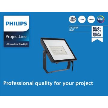Proiector LED de exterior PROJECTLINE LED/150W/230V IP65 3000K Philips