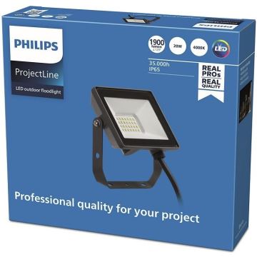 Proiector LED de exterior PROJECTLINE LED/20W/230V IP65 4000K Philips