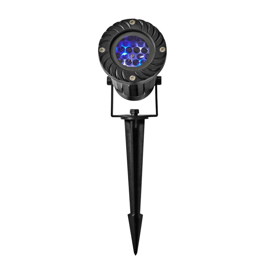 Proiector LED de fulgi de zăpadă de Crăciun pentru exterior 5W/230V IP44