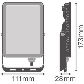 Proiector LED de perete FLOODLIGHT LED/20W/230V 4000K IP65 Ledvance