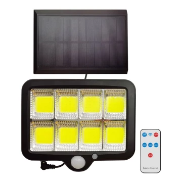 Proiector LED solar cu senzor INTEGRA LED/3W/3,7V IP44 + telecomandă
