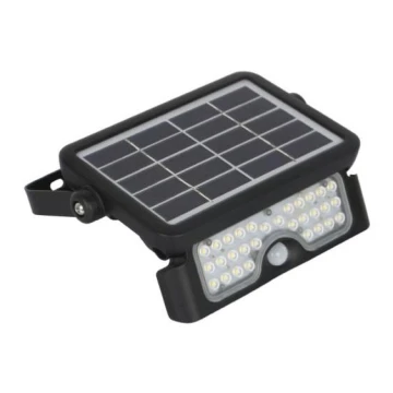 Proiector LED solar cu senzor LED/5W/3,7V 4000K IP65