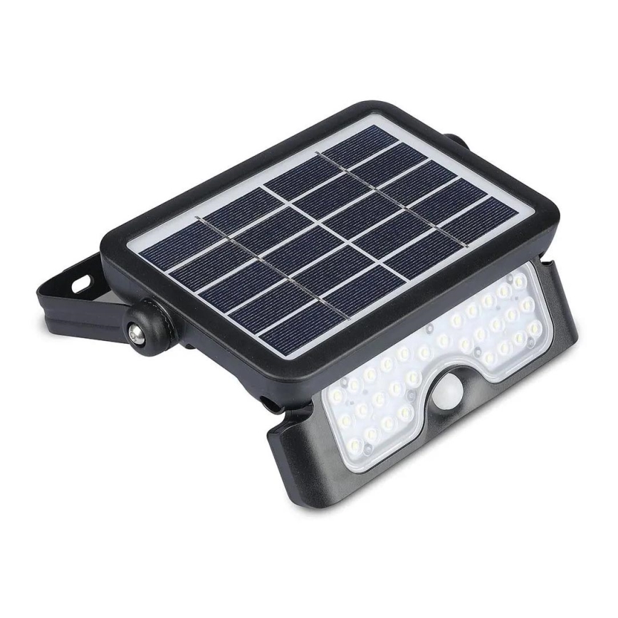 Proiector LED solar cu senzor LED/5W/3,7V IP65 4000K