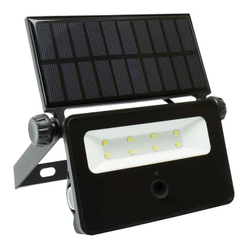 Proiector LED solar cu senzor NOCTIS LED/2W/1800 mAh 3,7V 6000K IP65