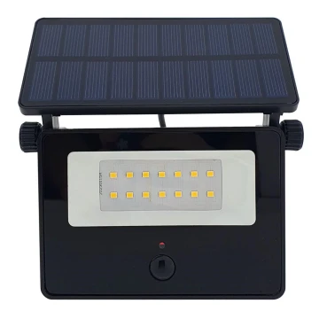 Proiector LED solar de exterior cu senzor LED/5W/3,7V 4200K IP44