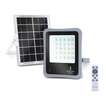 Proiector LED solar dimabil LED/30W/3,2V IP67 Aigostar + telecomandă