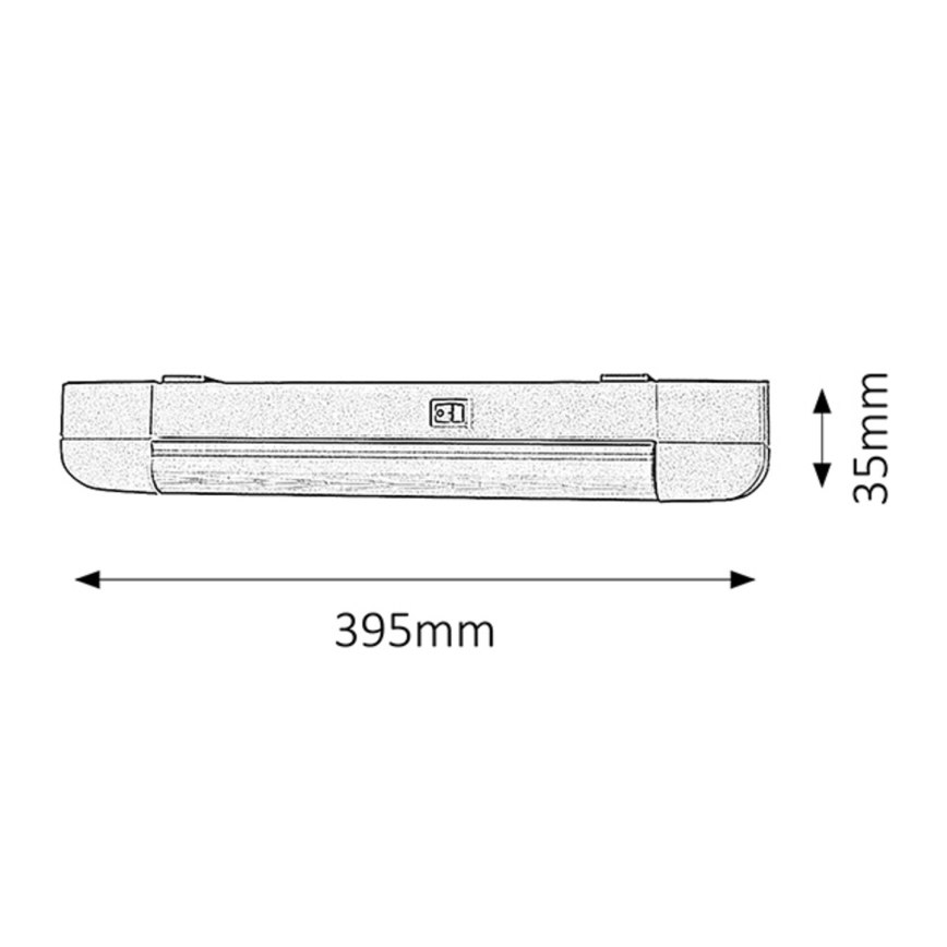 Rabalux - Corp iluminat bucatarie G13/10W/230V