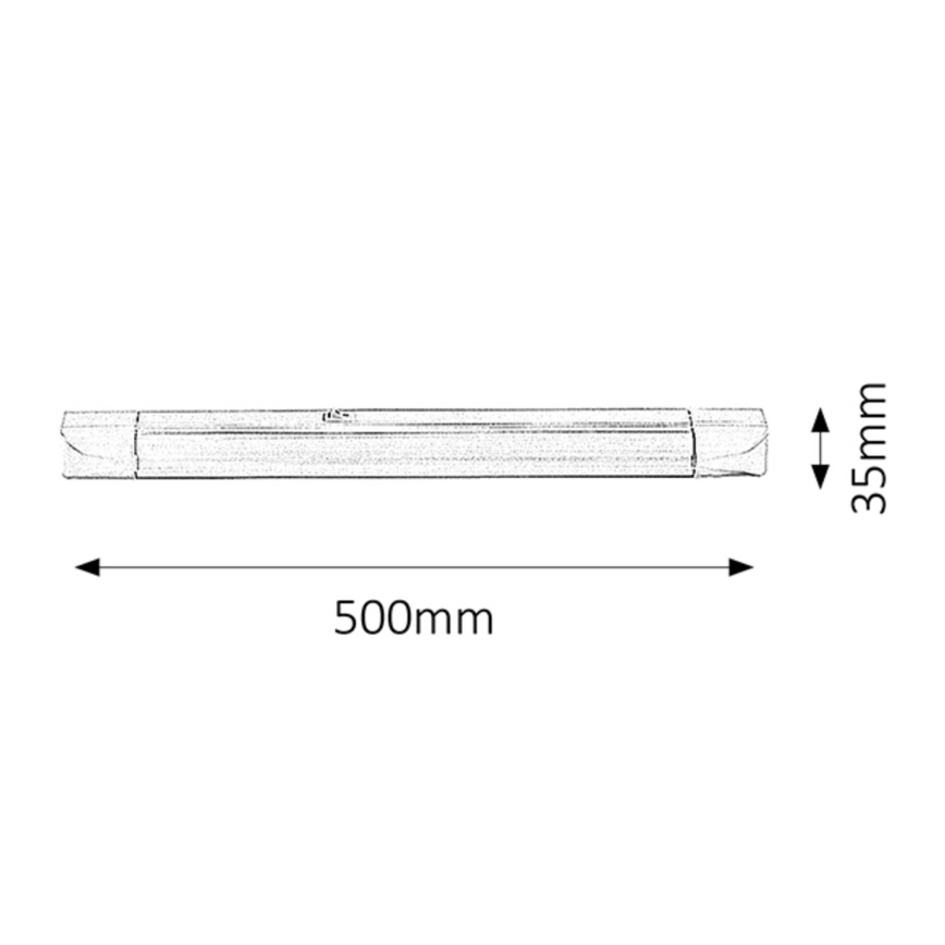 Rabalux - Corp iluminat bucatarie G13/15W/230V