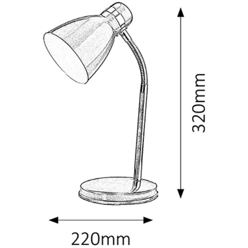 Rabalux - Lampa de masa 1xE14/40W/230V