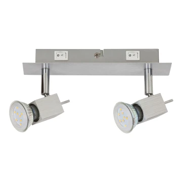 Rabalux 6758 - LED Lampa spot 2xGU10/5W/230V