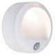 Rabalux - LED Aplică perete exterior cu senzor LED/1,5W/3xAA IP44 alb