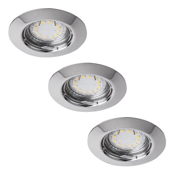 Rabalux - SET 3x Corp de iluminat tavan fals LITE 3xGU10-LED/3W/230V