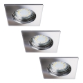 Rabalux - SET 3x Corp de iluminat tavan fals LITE 3xGU10-LED/3W/230V