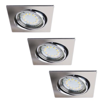 Rabalux - SET 3x Corp de iluminat tavan fals LITE 3xGU10-LED/3W/230V