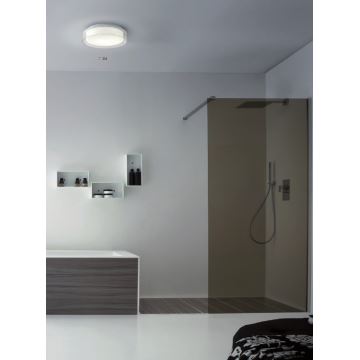 Redo 01-1454 - Plafonieră baie LED NAJI LED/18W/230V IP44