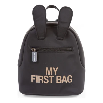 Rucsac pentru copii MY FIRST BAG negru Childhome