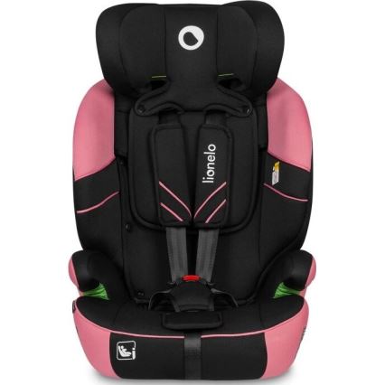 Scaun auto Lionelo LEVI ONE i-Size 76-150 cm negru/roz