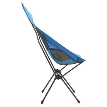 Scaun de tabără pliabil albastru 105 cm
