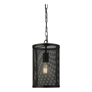 Searchlight - Lustră pe lanț FISHNET 1xE27/60W/230V negru