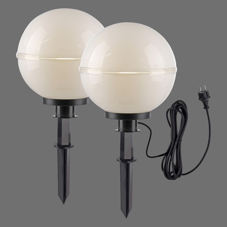 SET 2x lampă de exterior Leuchten Direkt 19323-16-2 1xE27/40W/230V d. 30 cm IP44