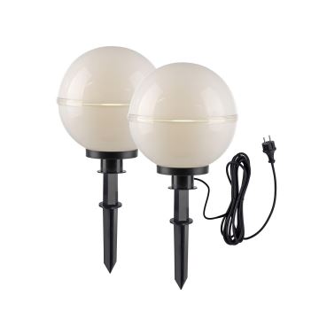 SET 2x lampă de exterior Leuchten Direkt 19323-16-2 1xE27/40W/230V d. 30 cm IP44