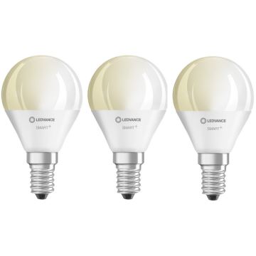 SET 3x Bec de iluminat cu LED SMART + E14/5W/230V 2.700K Wi-Fi - Ledvance