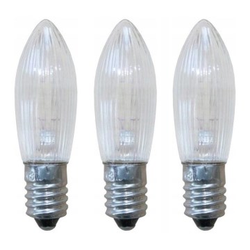 SET 3x bec industrial de Crăciun Markslöjd 8263 TOPPLAMPA E10/3W/34V