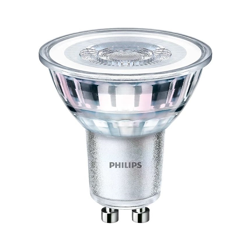 SET 3x bec LED Philips GU10/3,5W/230V 2700K