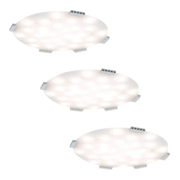 SET 3x corp de iluminat cu senzor pentru mobilier LED/2,8W SOFTPAD 230V Paulmann 70711