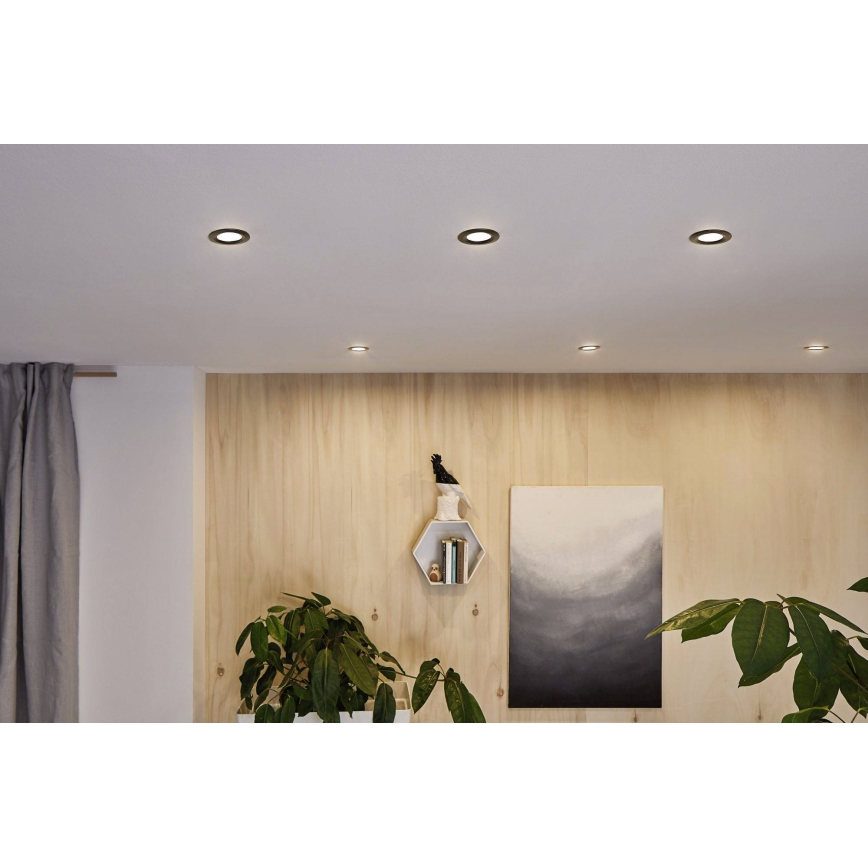 SET 3x corp de iluminat încastrat dimabil pentru baie LED/6W IP23 NOVA 230V Paulmann 94472