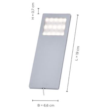SET 3x corp de iluminat LED pentru mobilier cu senzor HELENA LED/2W/230V Paul Neuhaus 1121-95-3