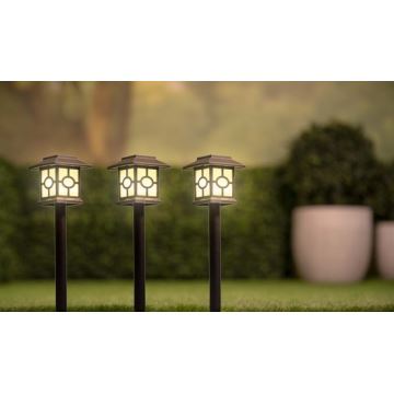 SET 3x corp de iluminat LED solar LED/1,2V