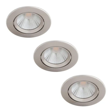 SET 3x plafonieră LED încastrată LED/5,5W/230V 2700K Philips