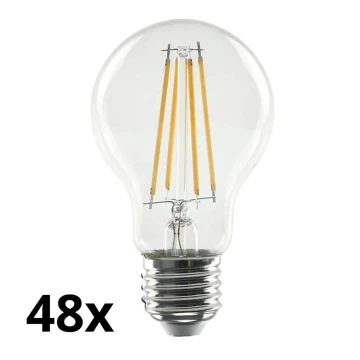 SET 48x bec LED VINTAGE A70 E27/13W/230V 2700K