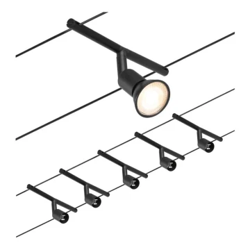 SET 5x lustră pe cablu GU5,3/10W SALT 230V Paulmann 94446