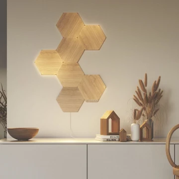 SET 7x panou LED dimabil HEXAGONS LED/2W/230V Wi-Fi Nanoleaf