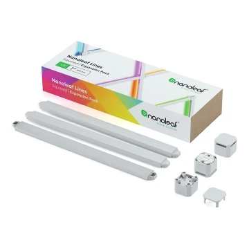 SET de extensie 3x șină LED RGBW dimabilă LINES LED/2W/230V 1200-6000K Wi-Fi Nanoleaf