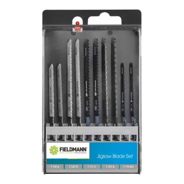 Set de pânze de fierăstrău Fieldmann 10 buc.