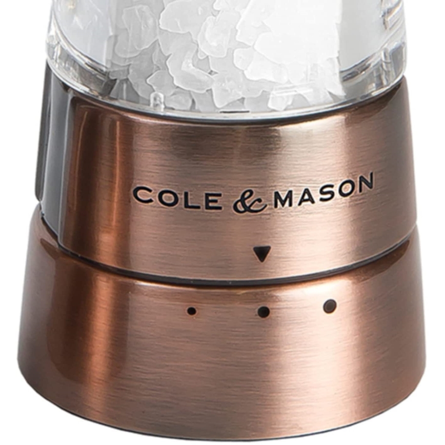 Set de râșnițe pentru sare și piper DERWENT 2 buc. 19 cm cupru Cole&Mason