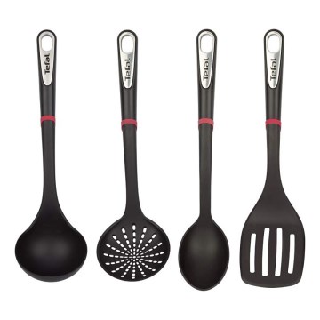 Set de ustensile de bucătărie Tefal 4 buc. INGENIO negru