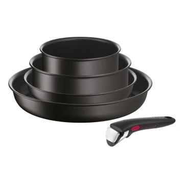 Set de ustensile de gătit INGENIO ECO RESIST cu suprafață de titan 5 buc. Tefal