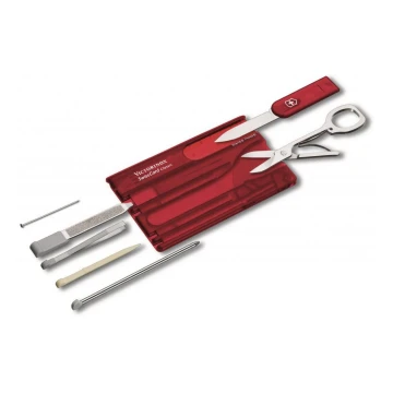 Set multifuncțional 10 funcții roșu Victorinox